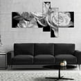 thumbnail image 2 of Design Art - Bunch of Roses Black and White, 2 of 2