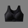 thumbnail image 4 of Xdegoge Front Closure Sports Bras for Women No Underwire Full Coverage Seamless Workout Bra Breathable Activewear Yoga Gym Bralettes, 4 of 8