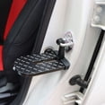 thumbnail image 2 of VQRTKS Car Doorstep Universal Car Door Step Hook Vehicle Rooftop Doorstep Folding Ladder with Saftey Emergency Hammer, 2 of 5