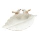 thumbnail image 4 of Estatuas de pájaros de cerámica, bandeja para anillos, collares, llaves, tarjetas de presentación para mesa. Blanco, 4 of 9