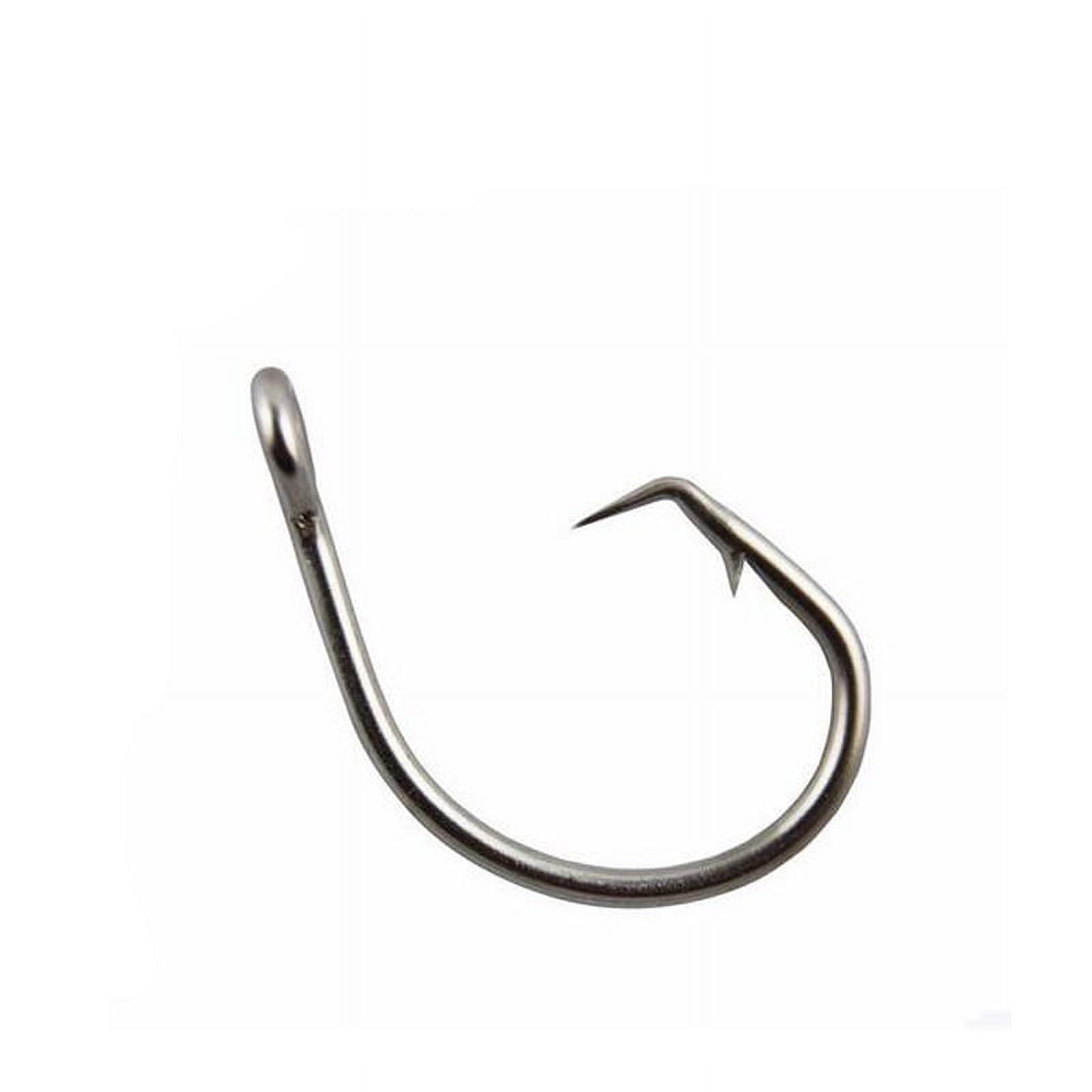 100pcs 39960 Stainless Steel Fishing Hooks Big Game Fish Tuna Circle Bait Fishhooks Size 8/0-15/0