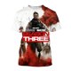 thumbnail image 1 of Juegos de disparos populares, moda de verano, patrones de diseño creativo, impresión 3D, camiseta personalizada estimulante a la moda, 1 of 5