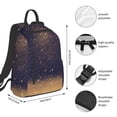 thumbnail image 2 of Balery Gold Black Glitter Mochila Ligera para Hombres y Mujeres – Resistente y Impermeable, Ideal para la Escuela, el Trabajo, los Viajes y el Uso Diario, 2 of 7