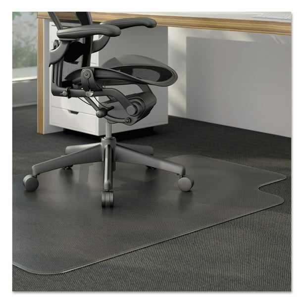 Universal 45 X 53 Chair Mat For Low Pile Carpet Rectangular