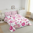 thumbnail image 3 of Erosebridal Cute Axolotl Comforter Set Full Size Cherry Blossoms Bedding Set Flower Floral Comforter Cartoon Salamander Kawaii Ocean Sealife Quilt Set, 3 of 7