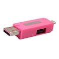 thumbnail image 1 of Hub USB OTG Yotijar Lector Tarjetas Micro Rosado, 1 of 9