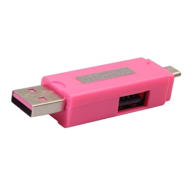 Hub USB OTG Yotijar Lector Tarjetas Micro Rosado