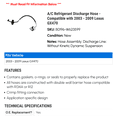 thumbnail image 2 of A/C Discharge Hose - Compatible with 2003 - 2009 GX470 2004 2005 2006 2007 2008, 2 of 2