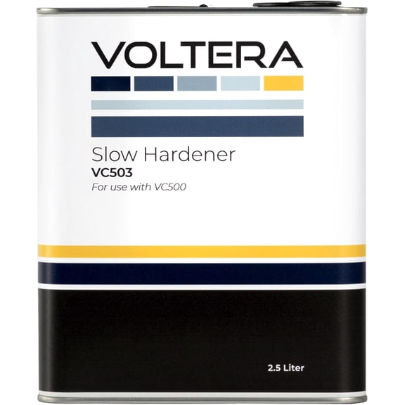 VOLTERA 2:1 Universal Clearcoat Hardeners, 2.5 Liters, Normal & Slow (2.5 Liter Slow)