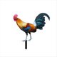 thumbnail image 5 of Letrero de Gallo de Jardín, Gallo, Acrílico, Exterior, Jardín, Suelo, Decoración de Jardín, Tarjeta de Inserción, Animales de Jardín B, 5 of 10