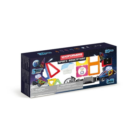 Magformers Magnetic Construction 20 PC Space Adventure Value Set for Brain Development