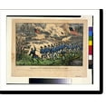 thumbnail image 2 of Historic Framed Print, The battle at Cedar Mountain, Aug. 9th, 1862 Charge of Crawford's Brigade on the right. - 2, 17-7/8" x 21-7/8", 2 of 9