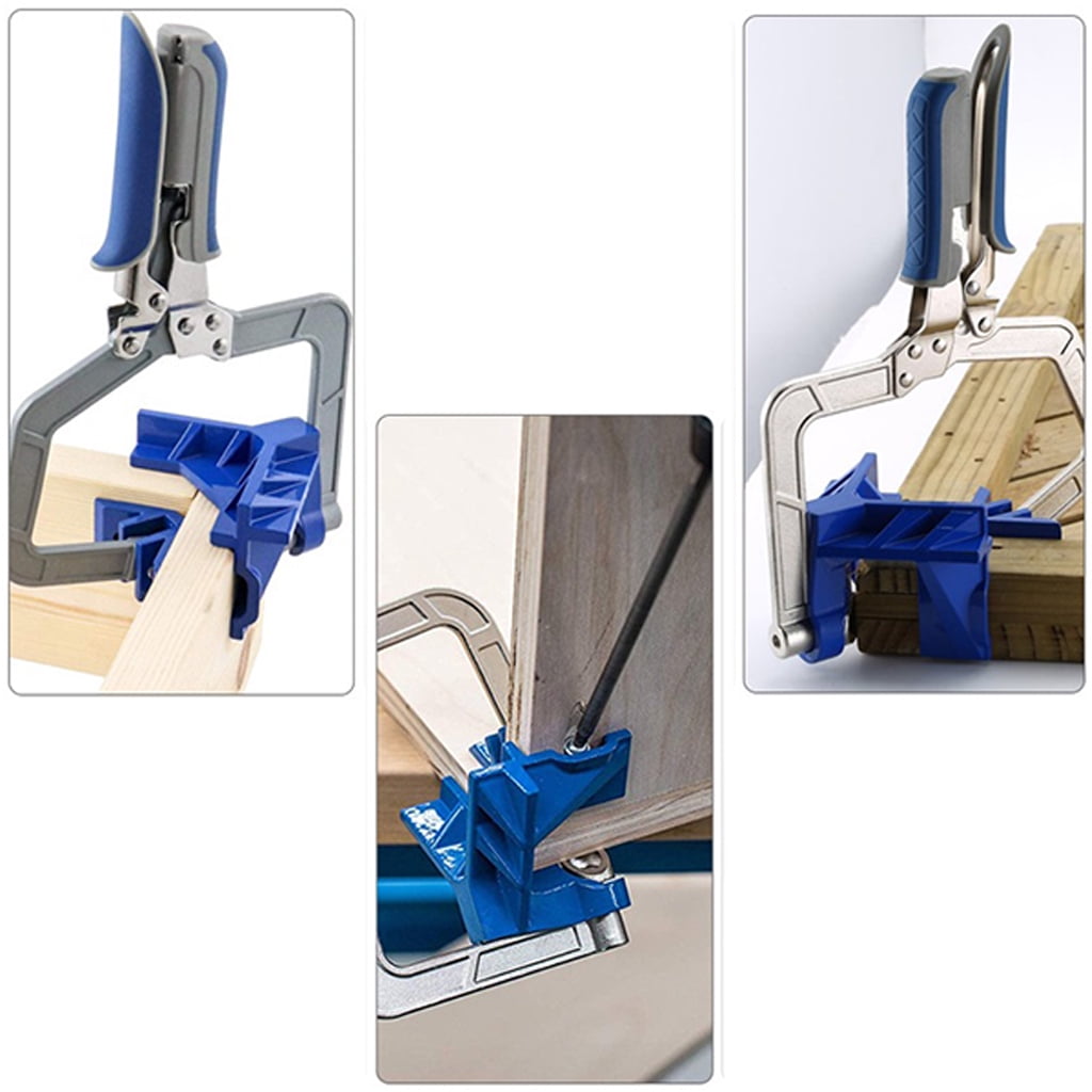 lanema Anti-skid Right Angle Woodworking Quick Clamp Pliers for Woodworking Carpenter Gift to Friends Who Love Carpentry