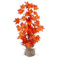 thumbnail image 2 of GUOOL Fall Decoration Autumn Decoration Thanksgiving Decoration, Artificial Maple Leaf Red Maple Leaf, 2 of 9