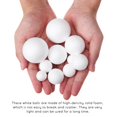 thumbnail image 3 of 50pcs Craft Foam Balls Small Smooth Spheres Wedding Decoration Diy Craft Projects, 3 of 3
