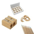 thumbnail image 2 of Time 4 Crafts Bamboo Pencil Sharpener Set, 2 of 2