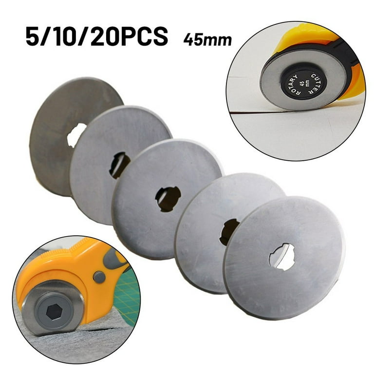 20pcs 28mm Rotary Cutter Refill Blades Quilter Sewing Fabric