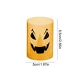thumbnail image 3 of Yyuenw Halloween Candles with LED Light Colors, Flameless LED Pillar Candles, Battery Operated Electric Flickering Plastic LED Fake Candle for Halloween Pumpkin Light Lantern Christmas Decorations, 3 of 5