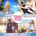 thumbnail image 5 of Large Tote Beach Bag - Waterproof Lining - Tote Shoulder Bag For Gym Beach Travel, 5 of 5