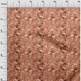 thumbnail image 3 of oneOone Viscose Chiffon Orange Fabric Abstract Floral Craft Projects Decor Fabric Printed By The Yard 42 Inch Wide-1ra, 3 of 5