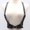 thumbnail image 3 of Waist Harness Belt Fashion Black Adjustable Waist Belt Strappy Body Accessories Jewelry for Women and Girls, 3 of 5