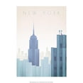 thumbnail image 3 of BRAUN Studio 12x14 Black Modern Framed Museum Art Print Titled - New-York, 3 of 5