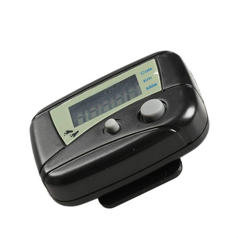 Homchy Lcd Run Step Pedometer Walking Distance Calorie Counter Passometer  System Fitness and Shaping 