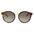 thumbnail image 2 of Juicy Couture Women's JUICY 596/S Round Sunglasses Havana Gold, 2 of 3