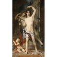 thumbnail image 3 of Gustave Moreau 15x24 Black Modern Framed Museum Art Print Titled - The Young Man and Death (1856-1865), 3 of 5