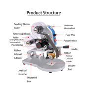 INTSUPERMAI Electric Hot Stamp Printer Ribbon Coding Machine Date Printing Machine