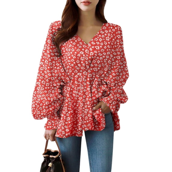 ZANZEA Womens Tops Shirts Cuff Puff Sleeve Korean Casual Cable Blouses