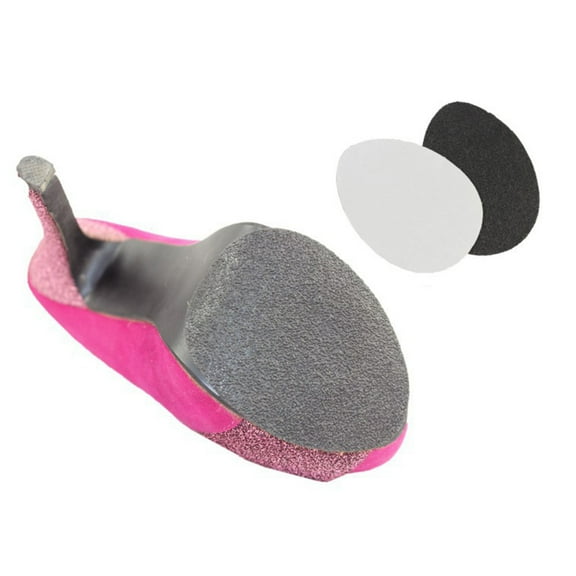 Masteelf 12 Pairs Non-slip Stickers for High Heel Shoes with Rubber Material Black Color 0.5 Inches