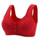 thumbnail image 1 of Sujetador con cierre frontal para mujeres mayores, cómodo, sin aros, en varios colores -3738940818351 46 rojo, 1 of 5