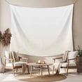 thumbnail image 2 of Cream Geometric Tapestry for Bedroom Wall Hanging Tapestry, Modern White Stripe Abstract Distortion Art Ceiling Backdrop Tapestries Poster Blanket Wall Decor for Teens Room Living Room Dorm 59" x 90", 2 of 8