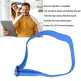 thumbnail image 4 of Neck Hair Guide, Barber Style Silicone Neckline Template Curved  For Hair Trimming For DIY Blue,Black,Red, 4 of 8