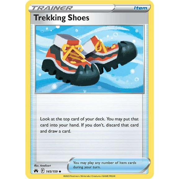 Pokemon Crown Zenith Uncommon Trekking Shoes #145