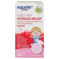 thumbnail image 3 of (3 pack) Equate Children's Calcium Carbonate Chewable Tablets for Upset Stomach Relief, 400 mg, Bubblegum Flavor, 24 Count, Compare to PeptoÂ® Kids Chewables Active Ingredient, 3 of 7
