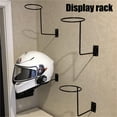thumbnail image 1 of My Orders Placed On The Wall Hat Rack Screw Display Rack Bicycle Motorcycle Helmet Display Rack, 1 of 3