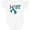 AA-White, variant on Inktastic Hope- Teal Ribbon for Awareness of Ovarian Cancer Boys or Girls Baby Bodysuit
