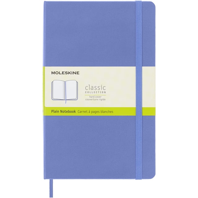Libreta Moleskine Classic de tapa dura, tamaño grande, color azul