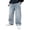 2-Blue, variant on QHFBli Kids Boys Baggy Hop Jeans Wide Leg Skater Denim Pants Casual Loose Fit Long Trousers Streetwear