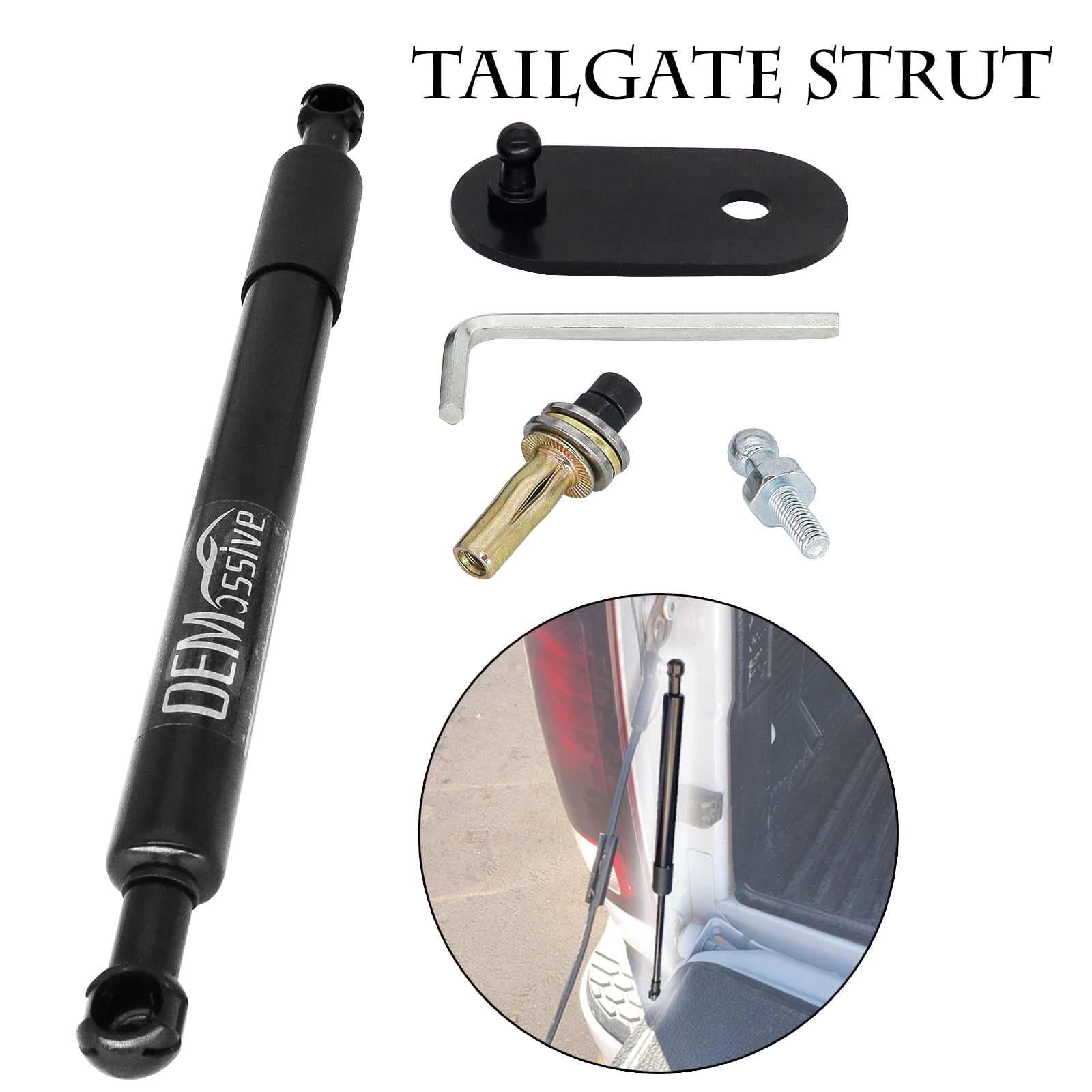Yiyasu Tailgate Struts Assist Shock Lift Damper for Dodge Ram 1500 2500