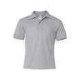 thumbnail image 2 of Gildan - DryBlend Youth Jersey Polo - 8800B - Sport Grey - Size: L, 2 of 3