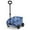 Blue Plaid, variant on HBASD Pet Stroller with 4 Wheels, Folding Dog Cart Pet Stroller for Travelling Shopping Walking Playing, Oxford Pet Cart for Small Dogs Cats (Grey)