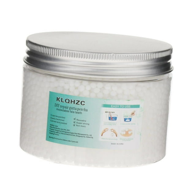 Kit de reparación de relleno dental temporal Perlas de relleno dental térmico Adhesivo dental para 300ml