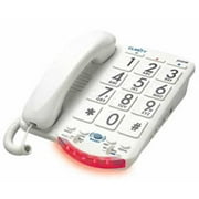 Clarity CLARITY-JV-35W Amplified Big Button Phone White Keys
