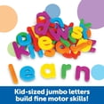 thumbnail image 3 of Letras minúsculas magnéticas Learning Resources Jumbo 40 unidades, 3 of 7
