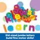 thumbnail image 3 of Letras minúsculas magnéticas Learning Resources Jumbo 40 unidades, 3 of 7