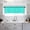 Turquoise, variant on Pure Tangerine Valance Curtains for Kitchen/Living Room/Bathroom/Bedroom Window, Simple Solid Color Rod Pocket Small Topper Half Short Window Curtains Voile Sheer Scarf 54"x18"