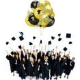 thumbnail image 5 of CIMAXIC Ensemble de Ballons de Collation des Grades 15 Pcs Saison des Remises de Diplômes Lettres et Chapeau de Docteur Impression Ballons Kit de Ballons Décoratifs à Paillettes pour Célébration de Collation des Grades Fête,4.72"X2.36"X0.04 Pouces, 5 of 5